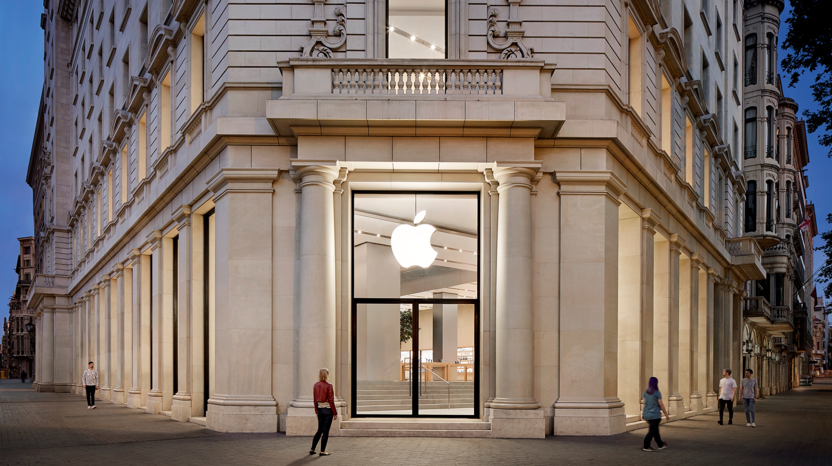 Apple Passeig de Gràcia en Barcelona