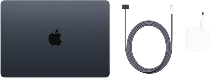 13-inch MacBook Air, USB‑C to MagSafe 3 Cable and 30W USB‑C Power Adapter