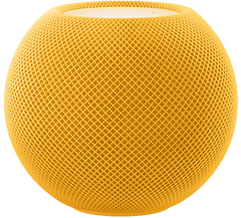 Yellow HomePod mini