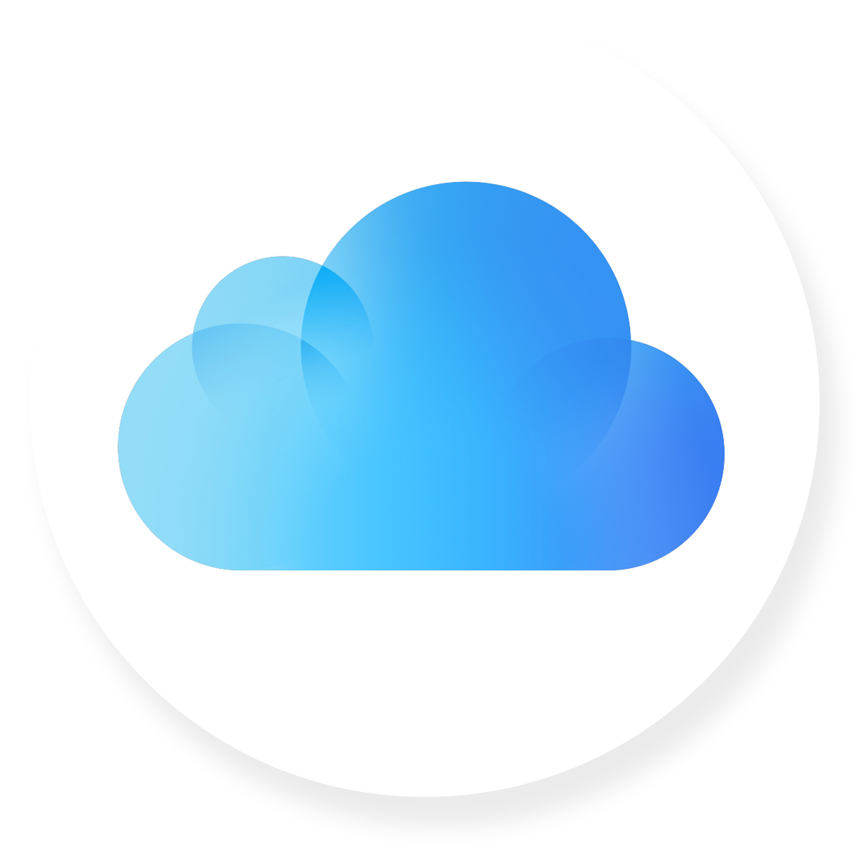 Symbol für den iCloud Service