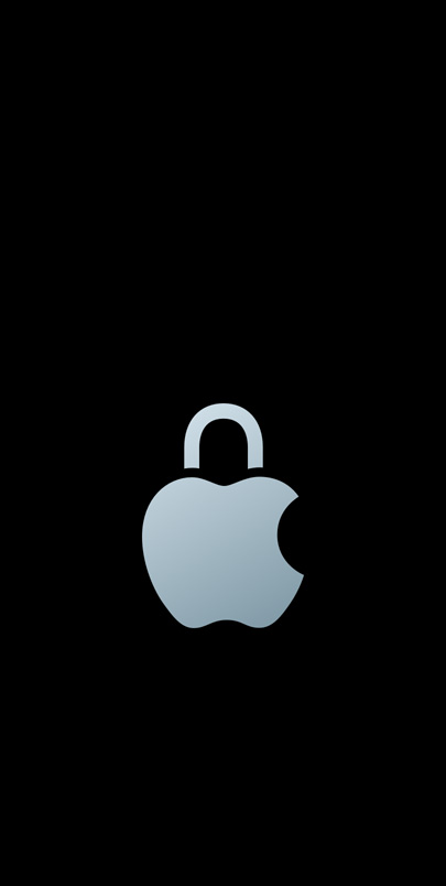 Logo privasi Apple.